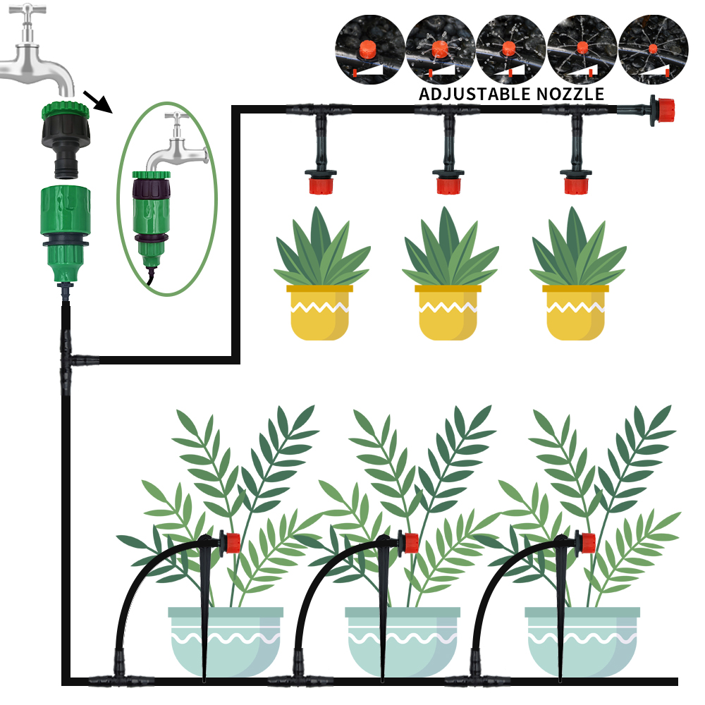 Micro Drip Irrigation System P - Smart Garden Hose Timer 评论和价格