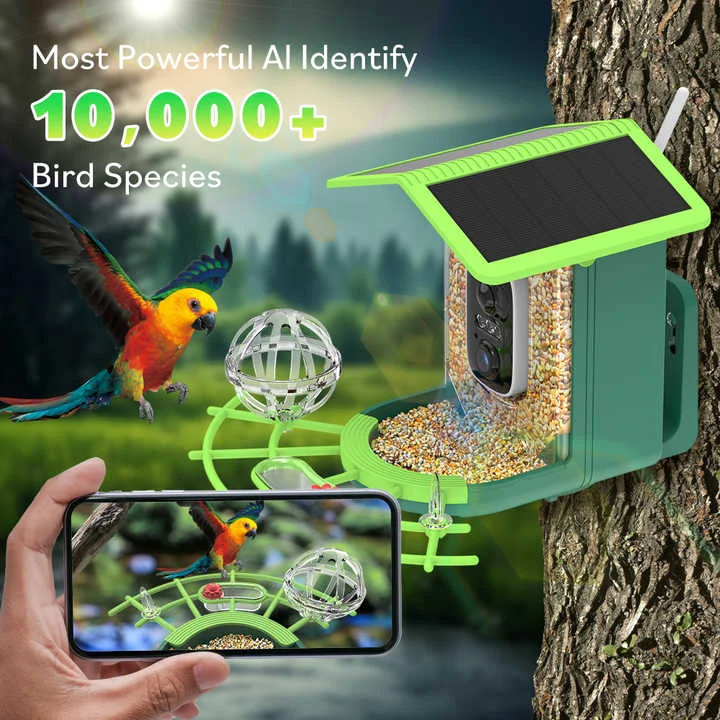 Smart AI Bird Feeder Bird Iden - Smart Garden Ai 评论和价格