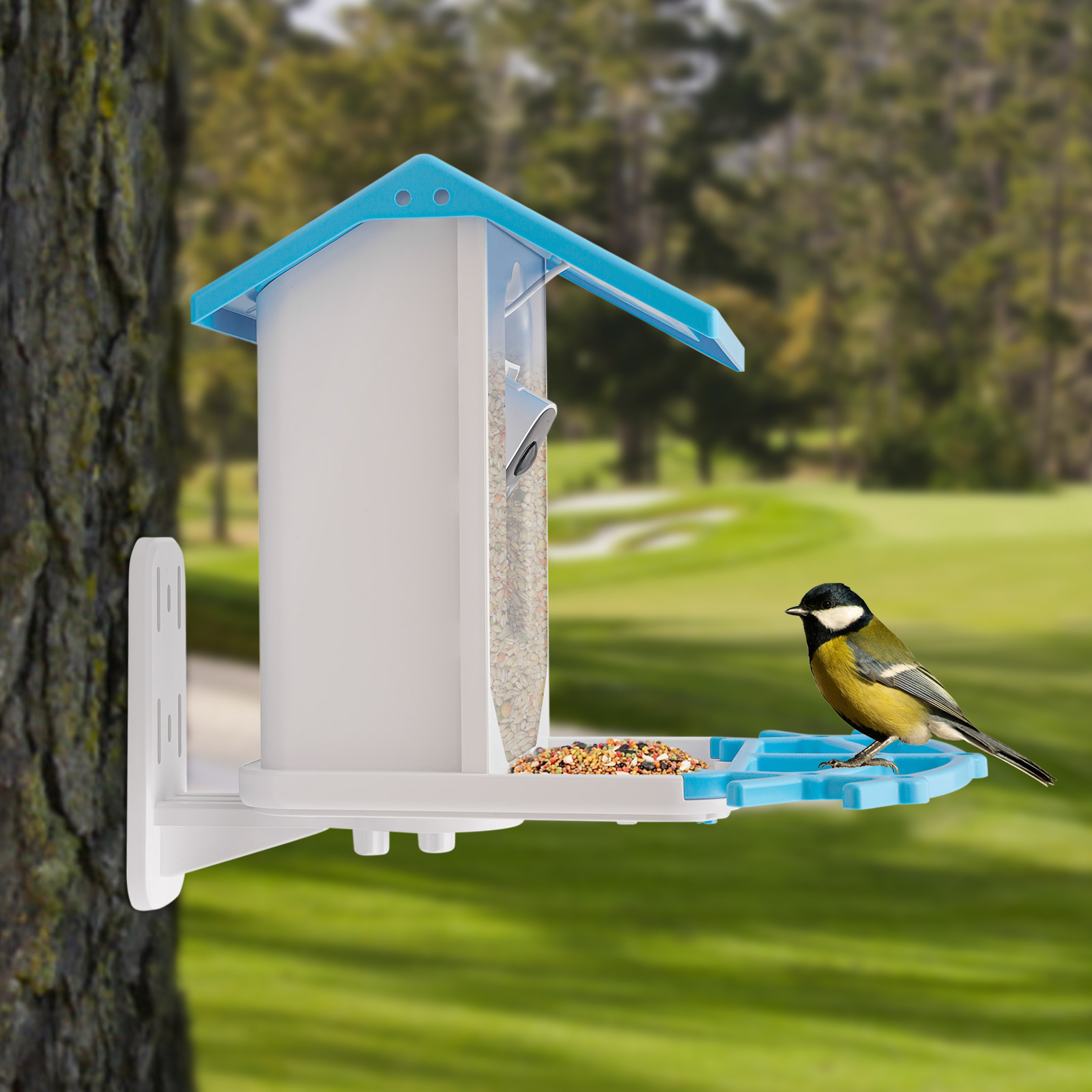 Solar Powered Smart Bird Feede - Smart Garden Ai 评论和价格