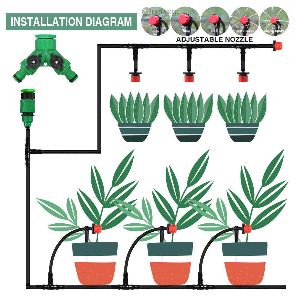 50-5M 1/4'' Hose Adjustable Dr - Smart Garden Hose Timer 评论和价格
