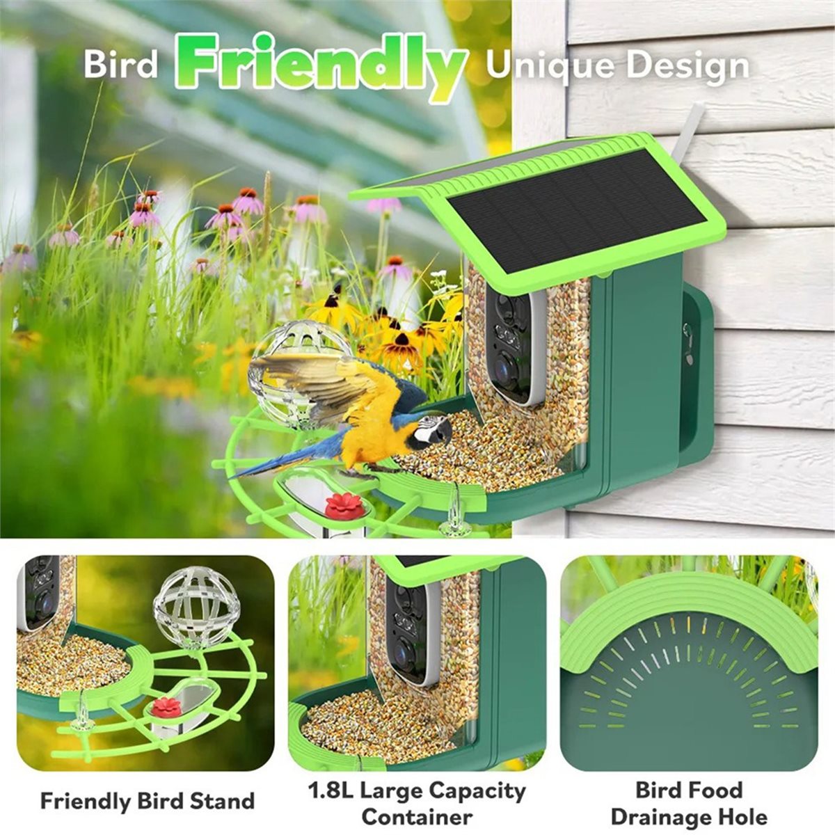 ABPP Smart Bird Feeder Camera  - Smart Garden Ai 评论和价格