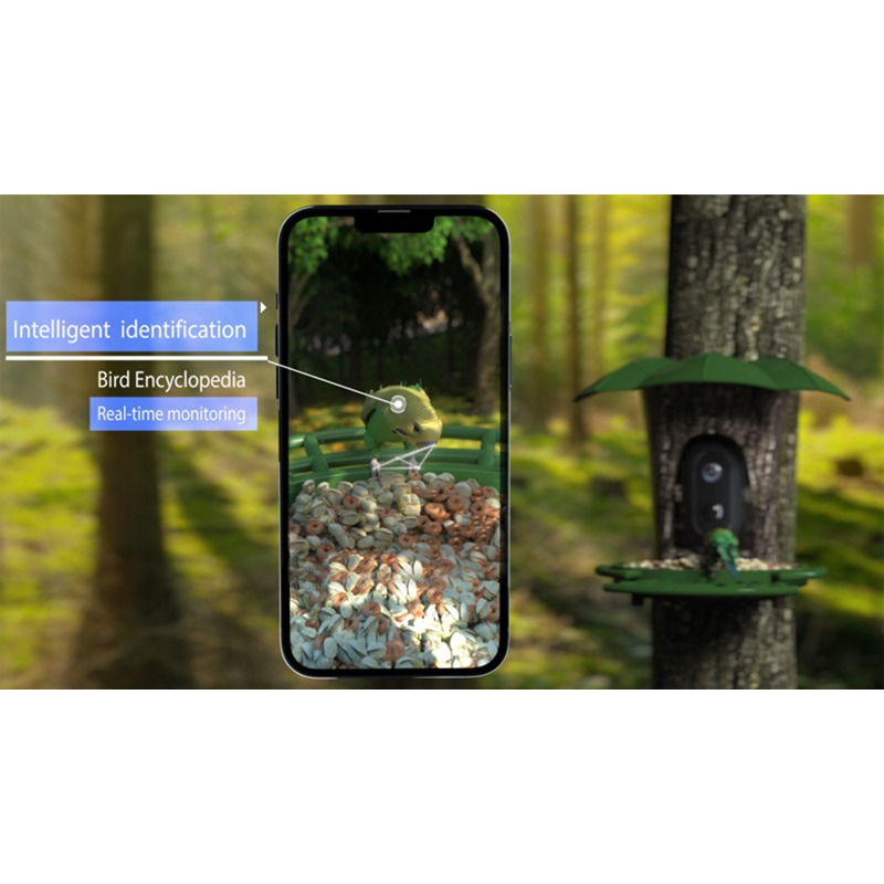 Solar AI Smart Bird Feeder Bir - Smart Garden Ai 评论和价格