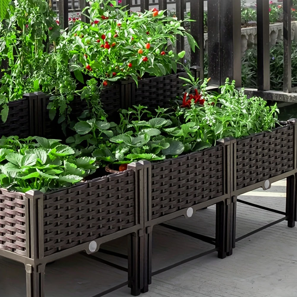 Large Capacity Garden Bed Vege - Smart Garden Storage 评论和价格