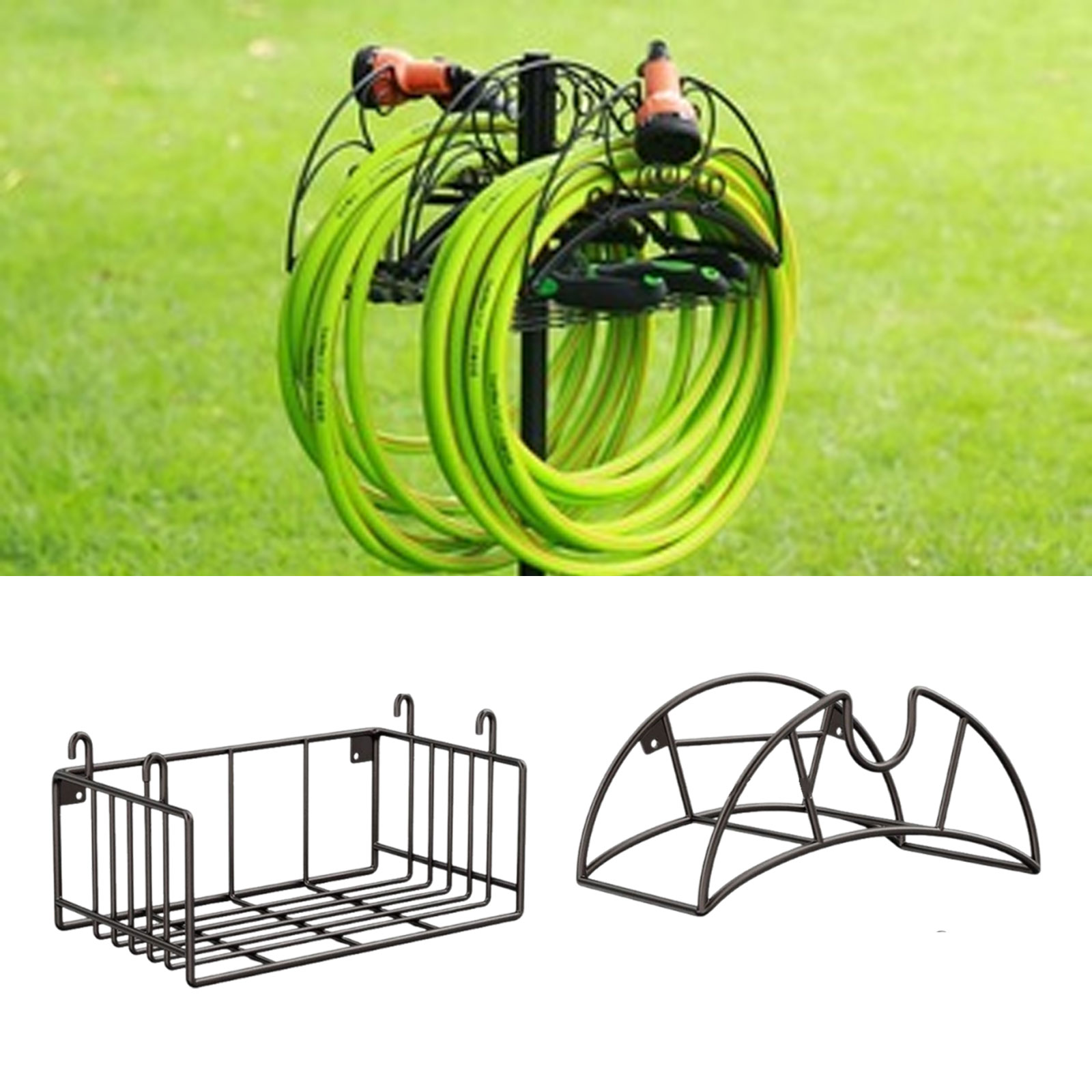 Wall Mount Garden Hose Holder  - Smart Garden Storage 评论和价格