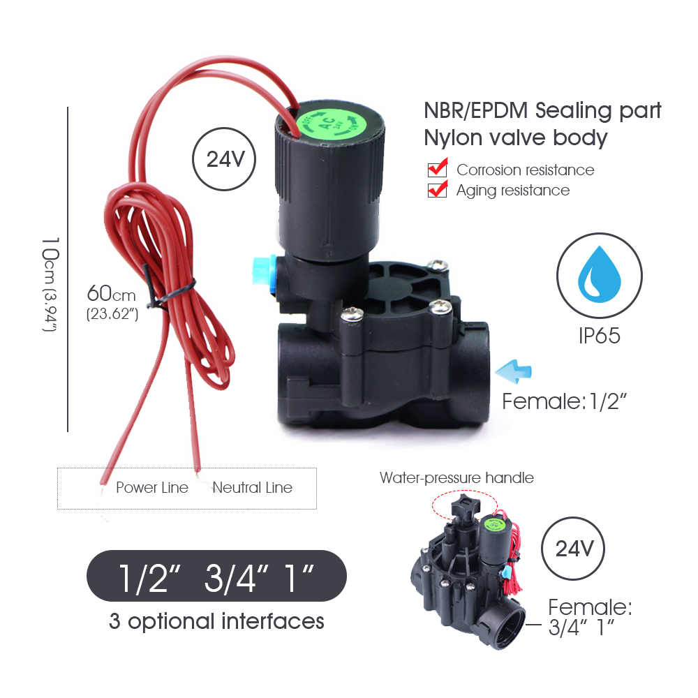 Garden Hose Solenoid Valve Con - Smart Garden Hose Timer 评论和价格